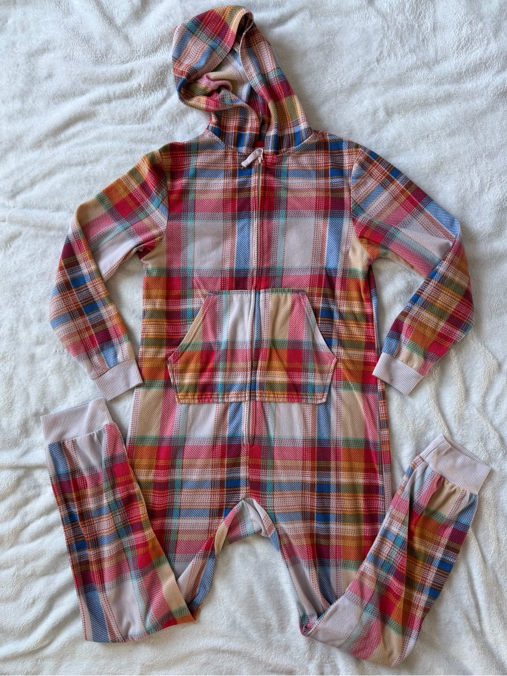 CAT & JACK | Plaid | Onesie | Fleece | Pajama One Piece